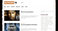 Desktop Screenshot of freepreview.tv